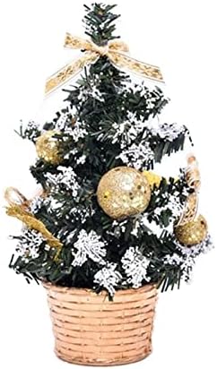 DEFLAB karácsonyfa, karácsonyfa 20cm Mesterséges Táblázat Mini karácsonyfa lakberendezési Ünnep Miniatűr Gyermekek Napi Ajándék