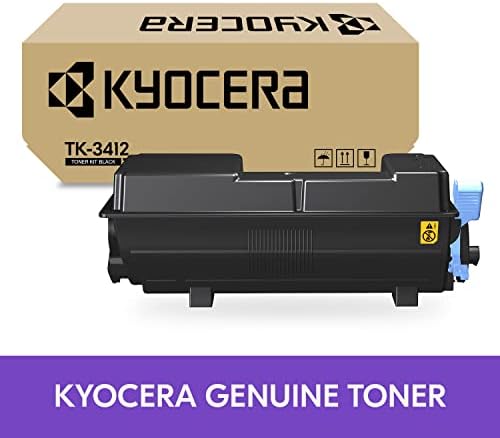 Kyocera TK-3412 Fekete Festékkazetta az ECOSYS PA5000x , Valódi (1T0C0X0US0)