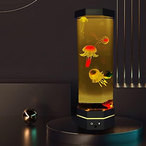 Medúza Lámpa, 16 Szín Változó Hangulat világítás, Led Medúza Láva Lámpa Távoli, Medúza Tartály asztali Lámpa, USB Medúza Akvárium Otthoni