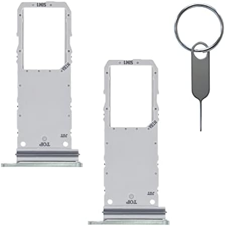 LOZOP 2 Db Sim-Kártya Tálcát Tartó (Egyes Sim-Verzió) a Kiadás Pin Csere Samsung Galaxy Note 20 (Misztikus Zöld)