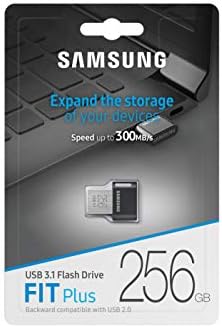 Samsung MUF-256AB USB Flash Drive, 256 gb-os USB-A Típusú 3.1 (3.1 Gen 1), Fekete, Rozsdamentes Acél - USB Flash Meghajtók (256 gb-os,