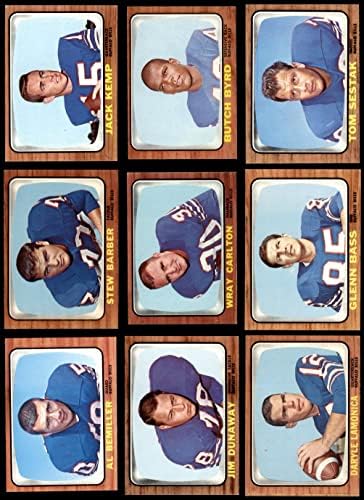 1966 Topps Buffalo Bills Csapat készen áll Buffalo Bills (Set) NM Számlák