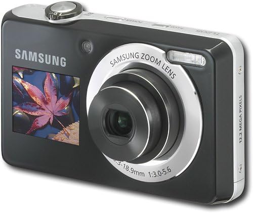 Samsung TL205 12 Megapixeles Digitális Fényképezőgép 3x Optikai Zoom, Kettős LCD Képernyők, Intelligens Auto, Digitális Képstabilizálás,
