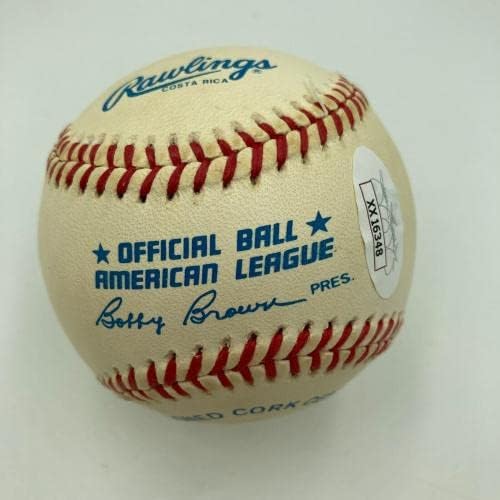Gyönyörű Joe Dimaggio Aláírt Amerikai profi Baseball-Liga SZÖVETSÉG Osztályozott MENTA 9 - Dedikált Baseball