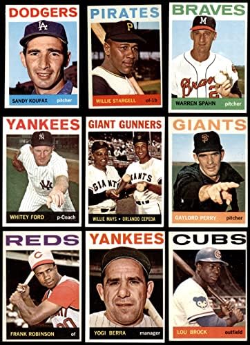 1964 Topps Baseball Teljes Készlet (Baseball Szett) EX