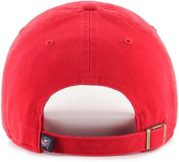 '47 Columbus Blue Jackets Férfi Női rendet Állítható Strapback Red hat Csapat Színű Logó