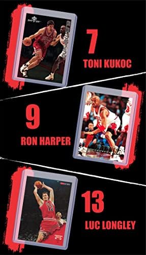 Chicago Bulls Kártyák Michael Jordan, Scottie Pippen, Dennis Rodman, Ron Harper, Toni Kukoc, Steve Kerr, Luc Longley 1997-98