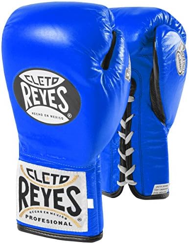 Cleto Reyes Safetec Profi Ökölvívás Küzdelem Kesztyű - 8 oz - Kék
