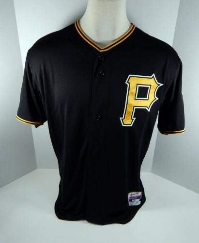 2014 Pittsburgh Pirates Jay Jackson Játék Kibocsátott Fekete Jersey Kiner Javítás 33230 - Játék Használt MLB Mezek