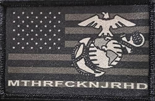 A tengerészgyalogosok MTHRFCKNJRHD Morál Patch.2x3 tépőzáras Patch. Made in USA