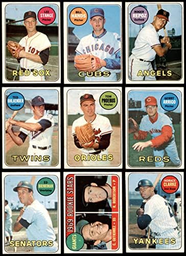 1969 O-Pee-Chee Baseball Részleges Teljes Készlet (Baseball Szett) VG+