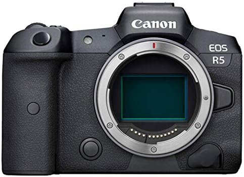 Canon EOS R5 tükör nélküli Digitális Fényképezőgép RF 24-105mm f/4-7.1 STM Objektív + 75-300mm F/4-5.6 III Lencse + 420-800mm