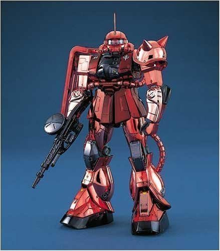 Gundam MG MS-06S Char Zaku II. (Bevonat Változat) 1/100 Modell Készlet