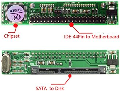Cablecc SATA Női IDE 44 tűs Átalakító Adapter PCBA Laptop & 2.5 Merevlemez-Meghajtó