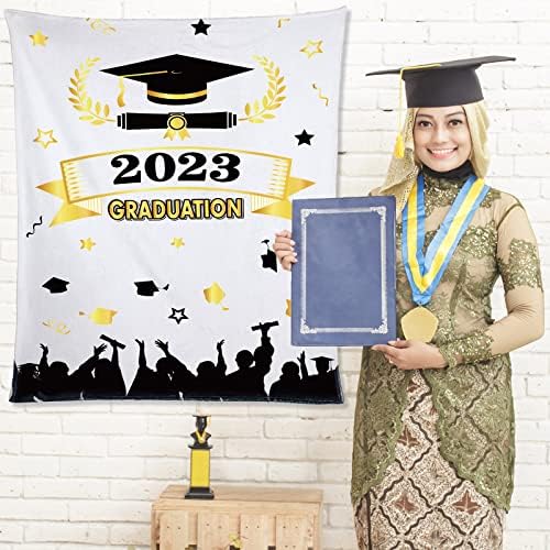 Ballagási Ajándékok 2023 Takarót PHD Főiskolai Diploma Érettségi Ajándékok Nőknek a Férfiak Puha, Kényelmes, Könnyű Takarót Kanapé, Ágynemű