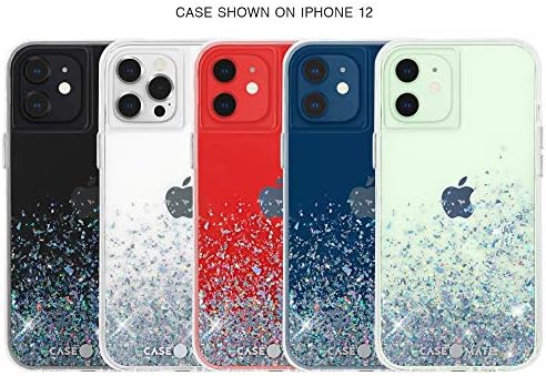 Case-Mate - Ragyogj Ombre - tok iPhone 12-iPhone 12 Pro (5G) - 10 ft Csepp Védelem - 6.1 inch - Multi