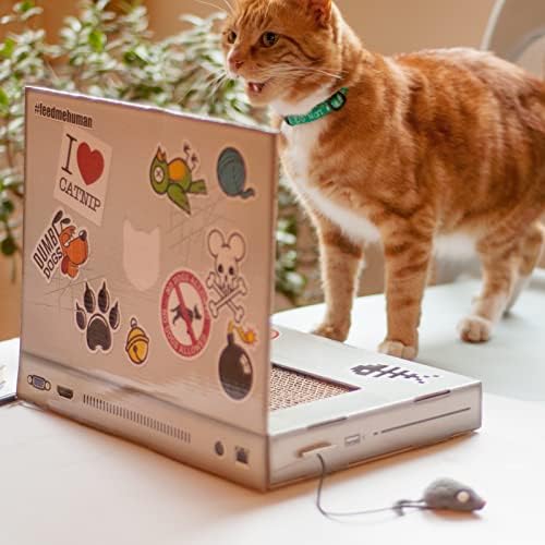 Szar UK | macskakarmolás Laptop | Macska Rajzoló, Laptop Bolyhos 'Egér' | Interaktív Macska-Játékok | Mancs a Közösségi Média & felzárkózni