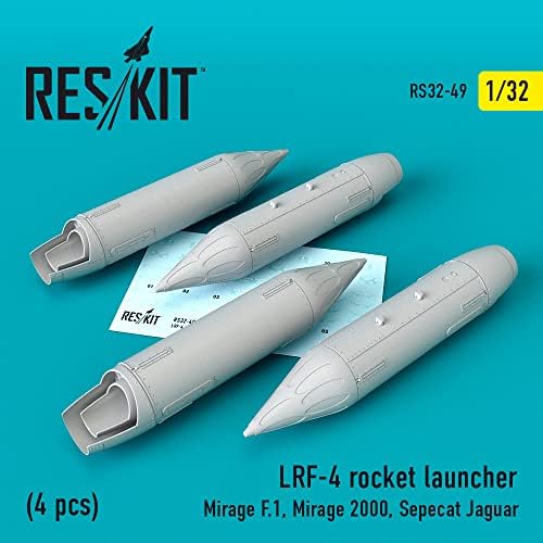 Reskit RS32-0049 - 1/32 LRF-4 rakétavető (4 db) a Modell Repülőgép