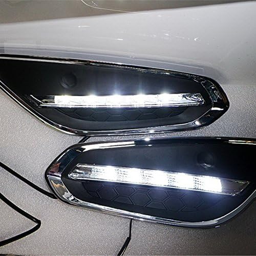 Július Király LED-es Nappali menetjelző Fény DRL a Volvo S60-V60 2011-2013, 6000K LED-es Első Lökhárító Fény
