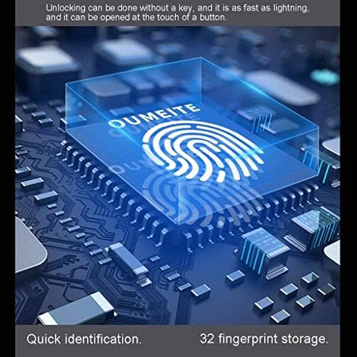RENSLAT Digitális Biztonsági Széf,Biometrikus Ujjlenyomat-Széf Zár Készpénz Páncélszekrényt Fal-Stílusban Szám Gombok segítségével