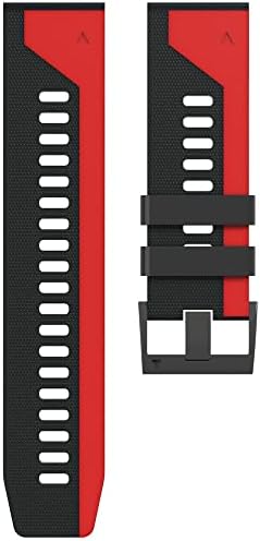 VEVEL 26 22mm Quick Fit Watchband A Garmin Fenix 6X 6 Pro 5X 5 + 3 HR 935 Enduro Szíjak, Szilikon Easyfit gyorskioldó karkötő