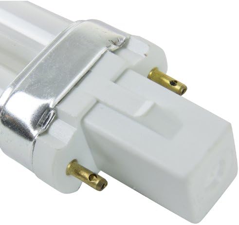 Sunlite PL9/SP27K 9 W-os Kompakt Fénycső Plug-In 2-Pin Villanykörte, 2700K Színű, 1 Csomag, 2700K - Meleg Fehér