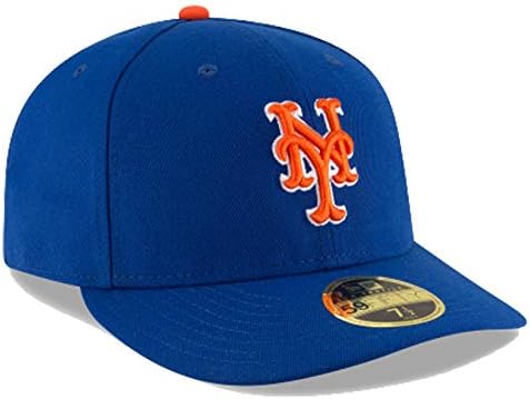 Férfi MLB New York Mets Hiteles Gyűjtemény Alacsony Profil 5950 Ellátott Sapka