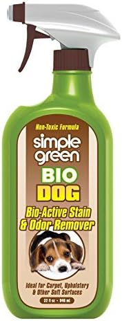 Egyszerű Zöld 32 oz. Bio Kutya Pet Folt, a Szag Remover - 2 Üveg