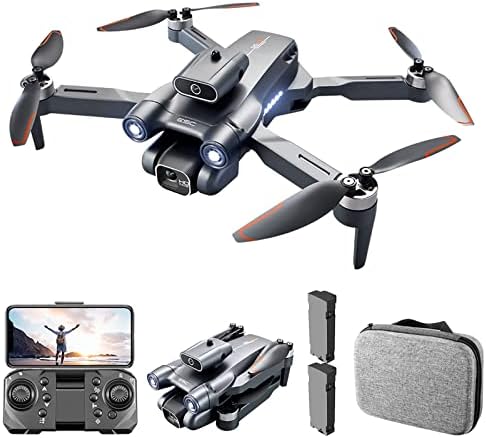 NUJIFFY SIS Mini Drónok a Kamera Felnőttek számára,1080P Összecsukható RC Drónok Quadcopter WiFi FPV Video,3D Ablakváltó,hogy Elkerülje