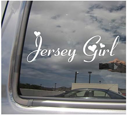 Most Matricák Jersey Lány - New Jersey Lányos - Autók, Teherautók, Segédmotoros Kerékpár Sisak Kemény Kalap Auto Autóipari