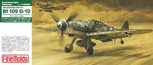 Finom Formák 1/72 Messerschmitt Bf109 G-10, Rgensburg Termelés