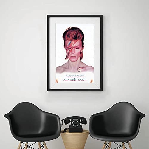 David Bowie - Aladdin Sane Poszter 28x43 cm Art Nyomtatás Plakát 11 x 17