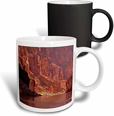 3dRose Grand Canyon Colorado Folyó Kerámia Bögre, 11-Uncia