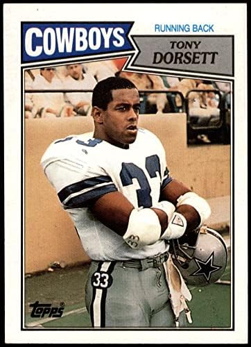 1987 Topps 263 Tony Dorsett Dallas Cowboys (Foci Kártya) NM/MT Cowboyok Pittsburgh