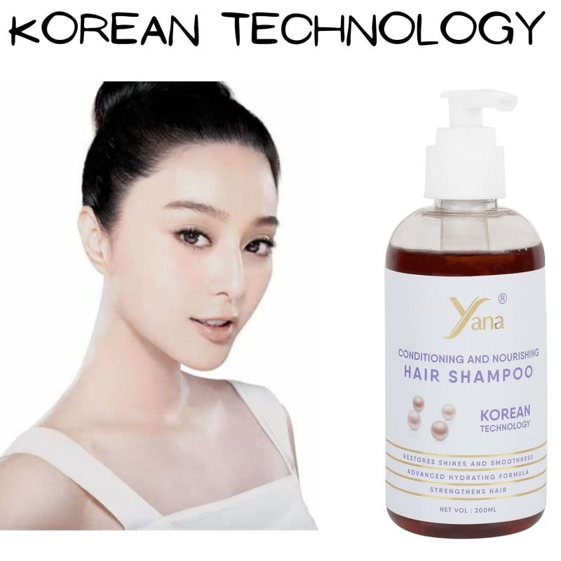 Yana Hair Sampon Koreai Technológia Természetes Sampon A Haj Növekedési Gyerekeknek