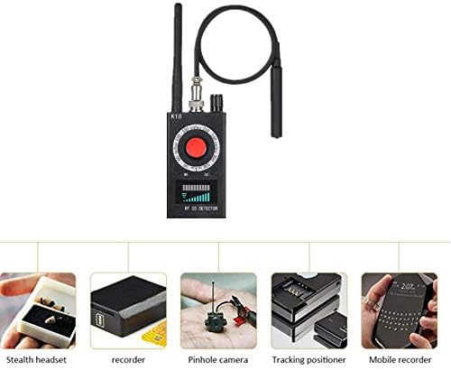 K18 Szakmai GPS/Anti-Spy Bug Rejtett Kamera RÁDIÓFREKVENCIÁS Érzékelő