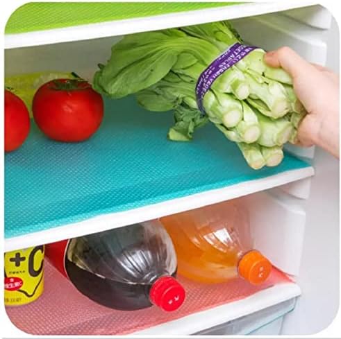 Revestimiento de refrigerador, alfombras de refrigerador lavables esteras de refrigerador impermeables, forro del Cajón Tableros