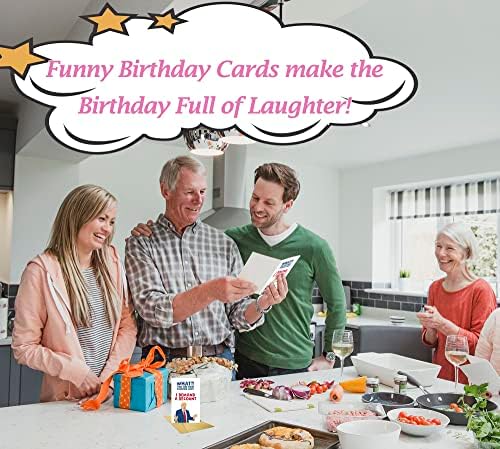 Vicces Születésnapi képeslap Férfiaknak a Nők, Boldog 30 40 50 60 70 Születésnapi Kártyákat a Férjem Barátja Feleségét, Vicc üdvözlőlapot