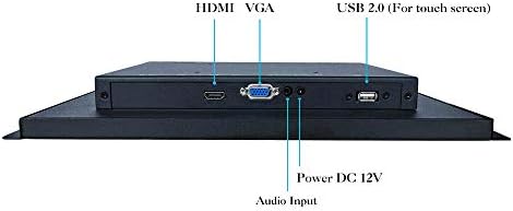 iChawk K133MT-25C/13.3 - os 1920x1080p 16:9-es IPS HDMI VGA-Beépített Hangszóró Fém Shell Beágyazott Nyílt Keret Ipari USB Port Driver Ingyenes
