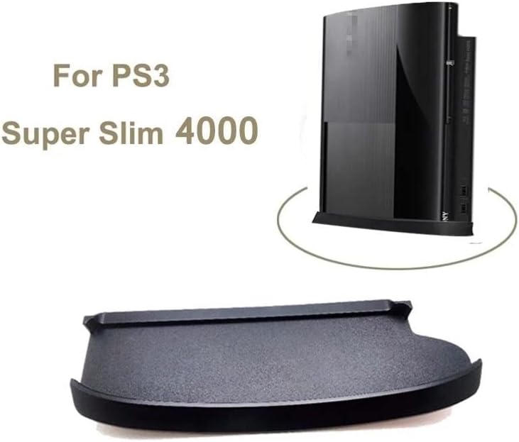 VANJUNN Csere Slim 4000 Konzol Függőleges Állvány a PS3 Playstation3 Slim 4000 Konzol-talpat (Slim 4000 Alap)