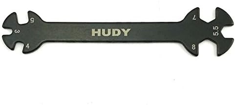 6 az 1-ben RC Hudy Speciális Eszközök Csavarkulcs 3mm 4mm 5mm 5,5 mm, 7mm 8mm a Turnbuckles 1706