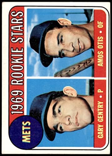 1969 Topps 31 Mets Újoncok Amos Otis/Gary Gentry New York Mets (Baseball Kártya) VG/EX Mets
