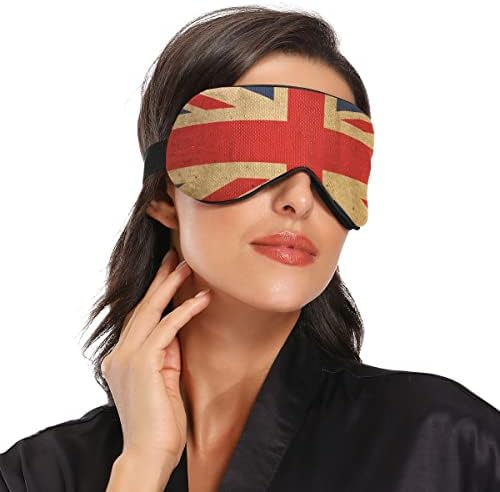 ALAZA egy Brit Zászló alvómaszk a Nők a Férfiak Szem Maszk Alszik Vicces Áramszünet Hűtés Alszik Maszkok