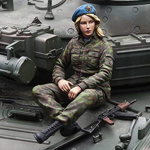ETRIYE 1/16 Gyanta Katona Modell Szovjet Tank Női Katona meghal-Casting példakép, kit Nélkül (Tank) (összeszerelt Nélkül Szín) //A367P