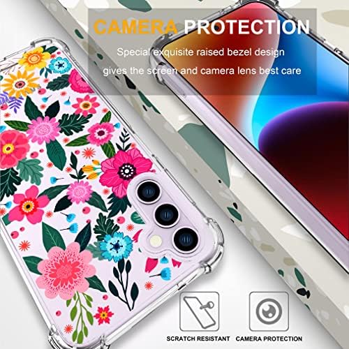 ENDIY Samsung Galaxy S23+ Plusz az Esetben Rózsaszín a Nők, Lányok, Lányos Aranyos Telefon Esetében Egyértelmű a Design, Kompatibilis