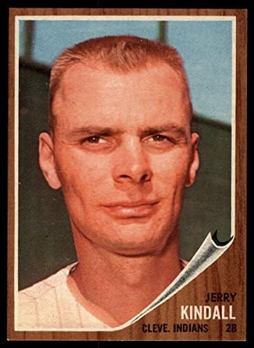 1962 Topps 292 Jerry Kindall Cleveland indians (Baseball Kártya) NM/MT Indiánok