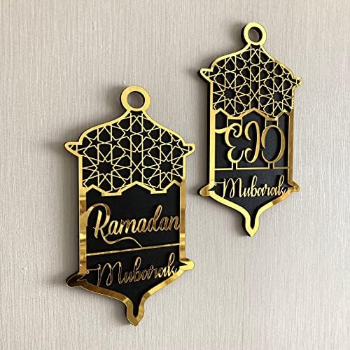 IWA KONCEPCIÓ Ramadan Mubarak, valamint Eid Mubarak Jel, Iszlám Fa, Akril Díszítés, a Ramadán Dekoráció, Eid Dekoráció, Iszlám
