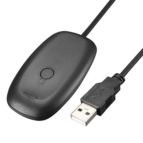 Tiamu Vevő 360 Asztali Pc, Laptop Gaming USB 2.0 Gaming Receiver (Fekete)