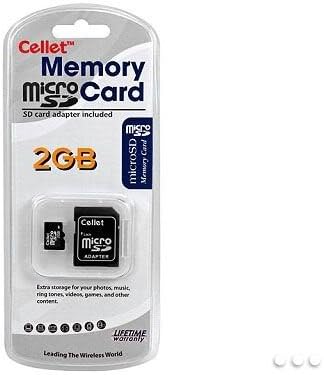 Cellet MicroSD 2GB Memória Kártya Cingular 3100 star trek! Telefon SD Adapter.
