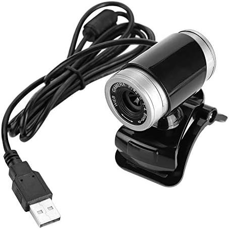 Sugoyi Web Kamera, felcsatolható 360 Fokos USB-12 Megapixeles HD Webkamera Kézi Fókusz Webkamera Mikrofonnal a Laptop vagy az Asztali(Piros+Ezüst)